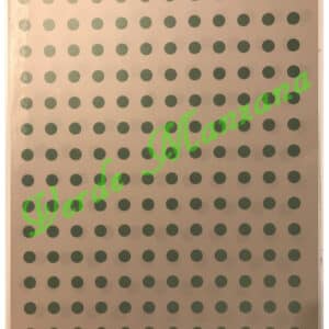 Calca Color Verde, Vitrificable para Porcelana 23×33 cm, Diseño Número 89.