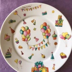 Calca Vitrificable para Porcelana 23x33cm, Diseño Número 86