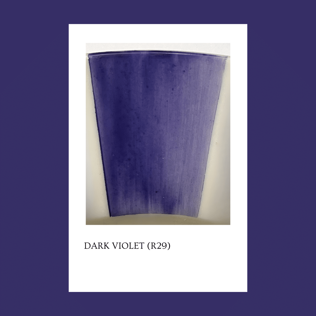 Taller de arte Verde Manzana Vajilla porcelana plato curso Pigmento Dark Violet 5 gr