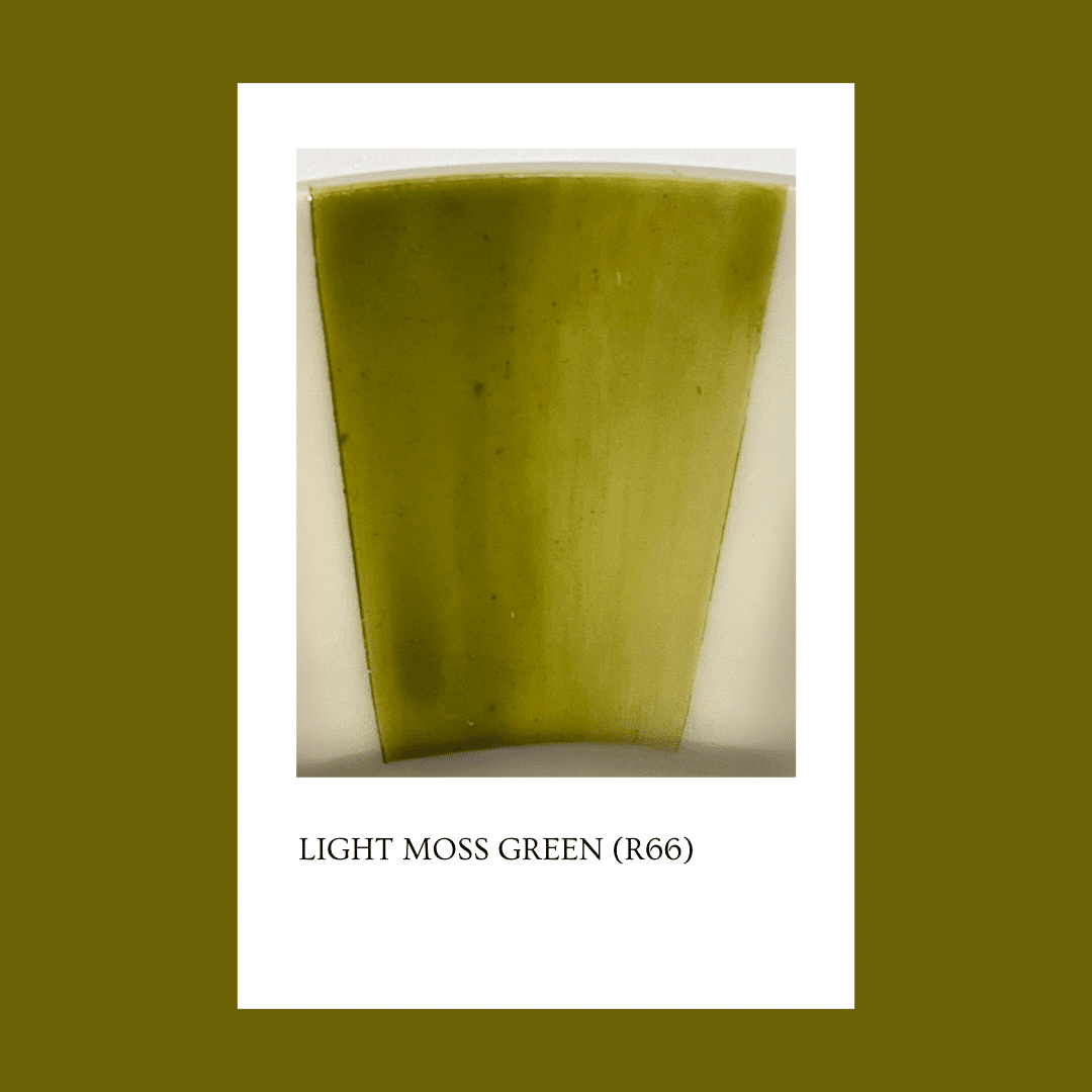 Taller de arte Verde Manzana Vajilla porcelana plato curso Pigmento Light Moss Green 5gr