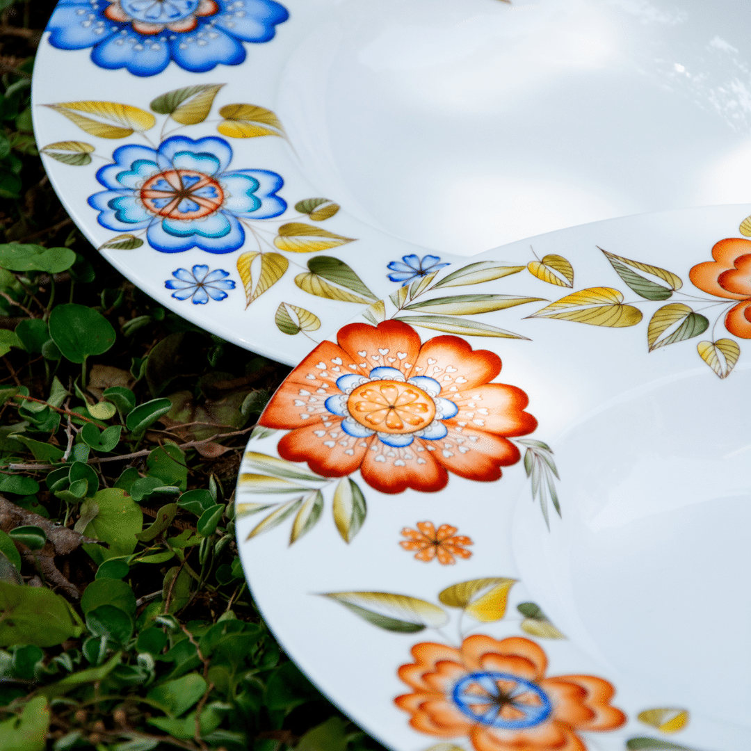 Taller de arte Verde Manzana Vajilla porcelana plato curso Clases de pintura sobre porcelana y cerámica - Imagen 15