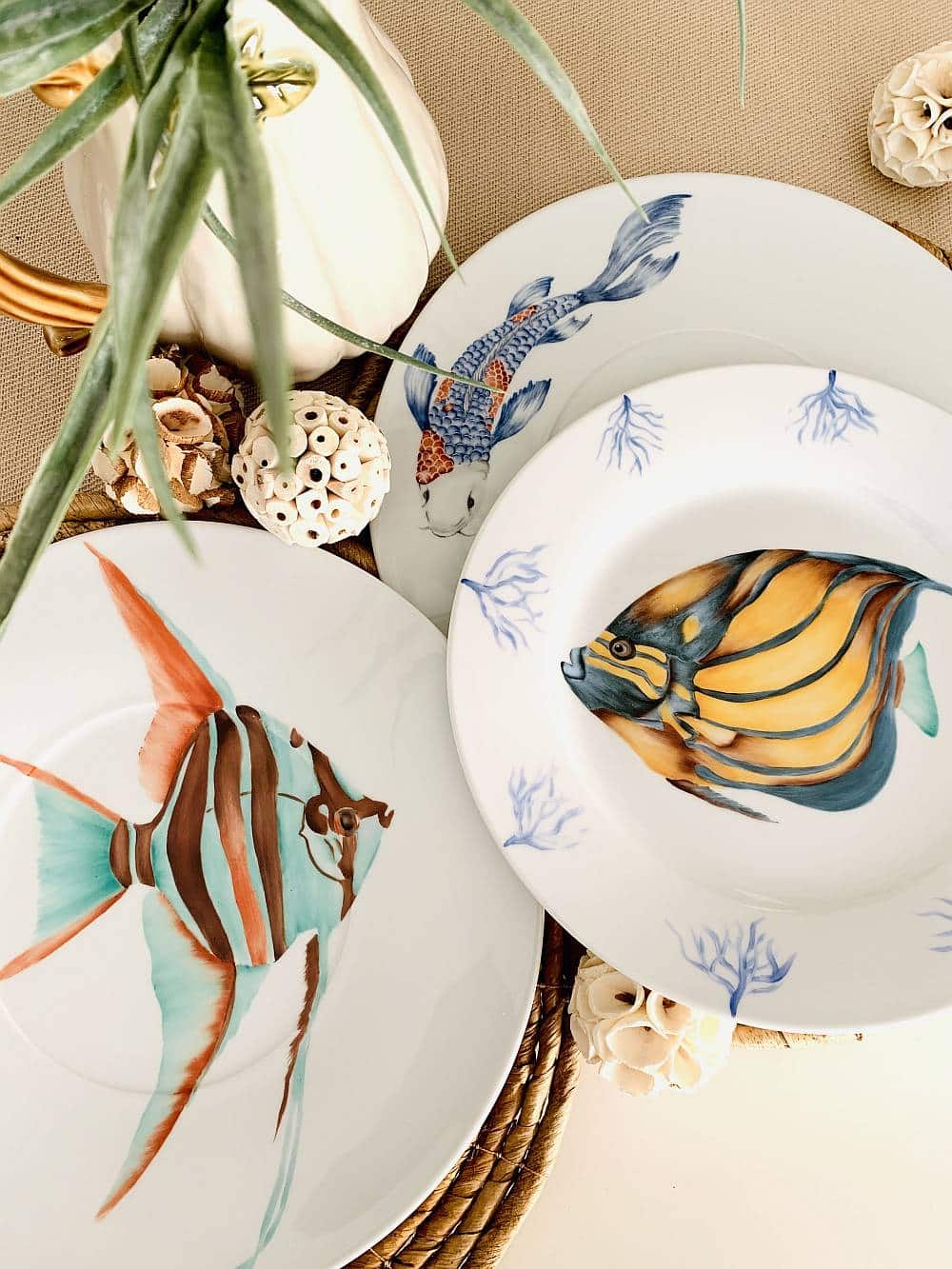 Taller de arte Verde Manzana Vajilla porcelana plato curso