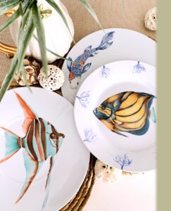 Pintura sobre porcelana