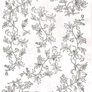Calca Vitrificable para Porcelana 23x33cm, Diseño Número 180