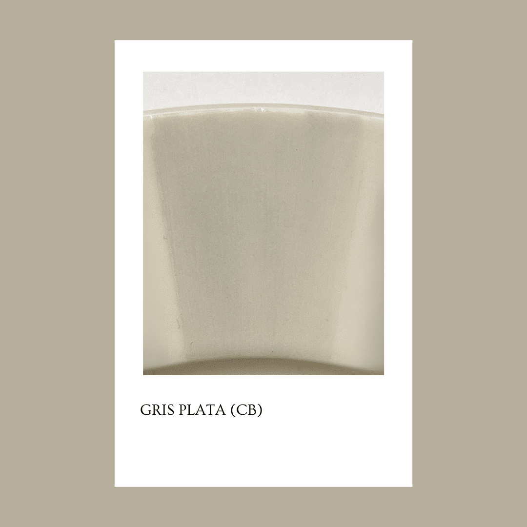 Taller de arte Verde Manzana Vajilla porcelana plato curso Pigmento Gris Plata (CB) 5gr