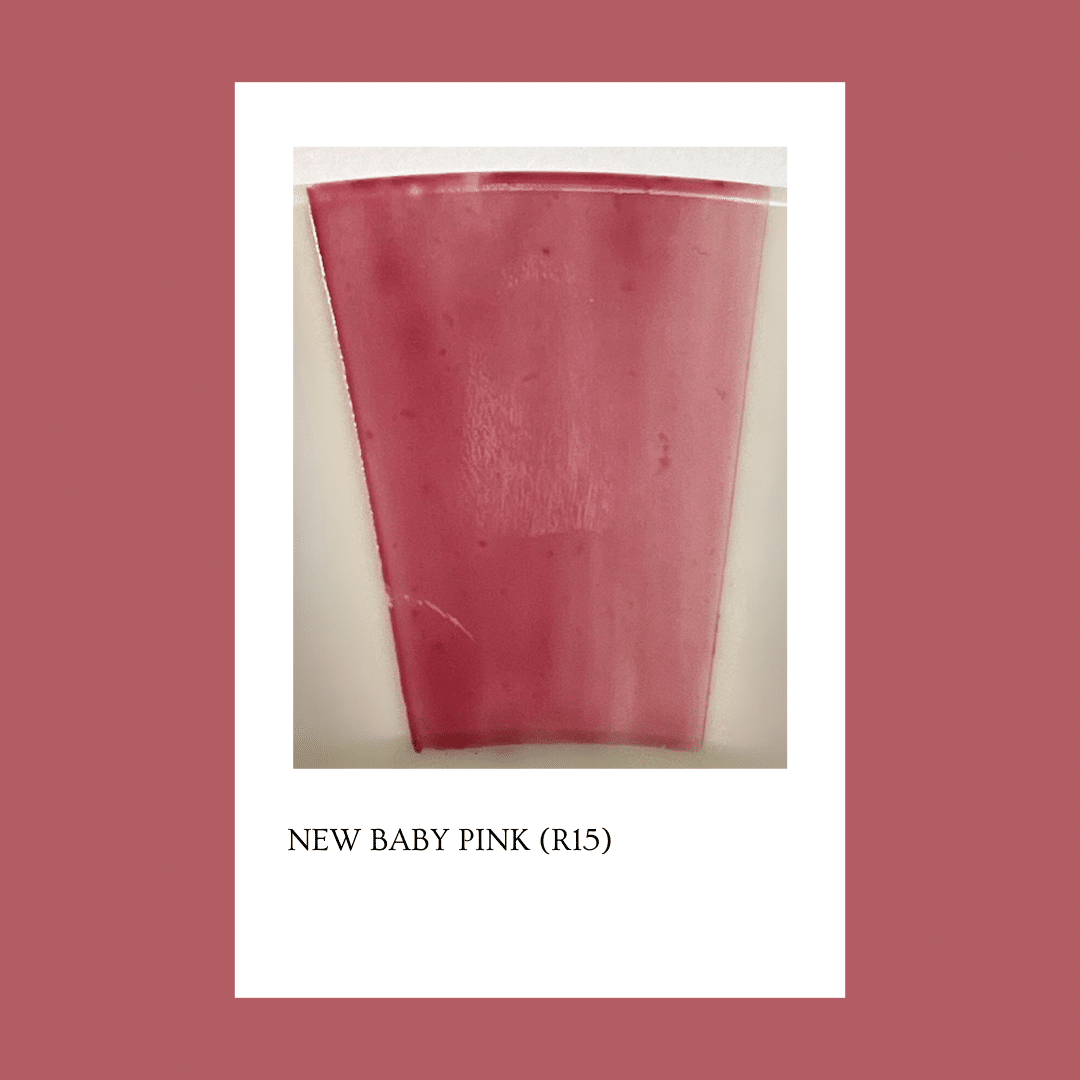 Taller de arte Verde Manzana Vajilla porcelana plato curso Pigmento New baby Pink (015) 5 grs