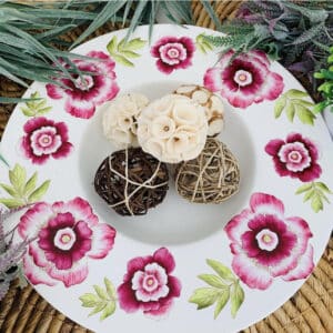 Calca Vitrificable para Porcelana 23x33cm, Diseño Número 177