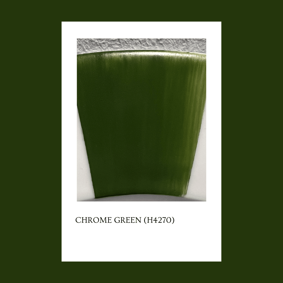 Taller de arte Verde Manzana Vajilla porcelana plato curso Pigmento Chrome Green (H4270) 5gr