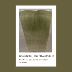 Pigmento para vidrio/cristal Grass green 3570 (Traslúcido) 5 gr.