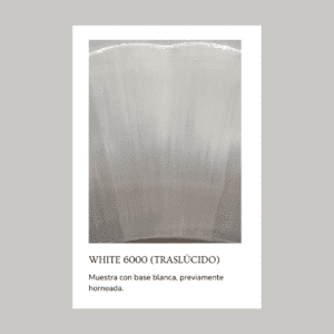 Pigmento para vidrio/cristal White 6000 (Opaque) 5 gr.