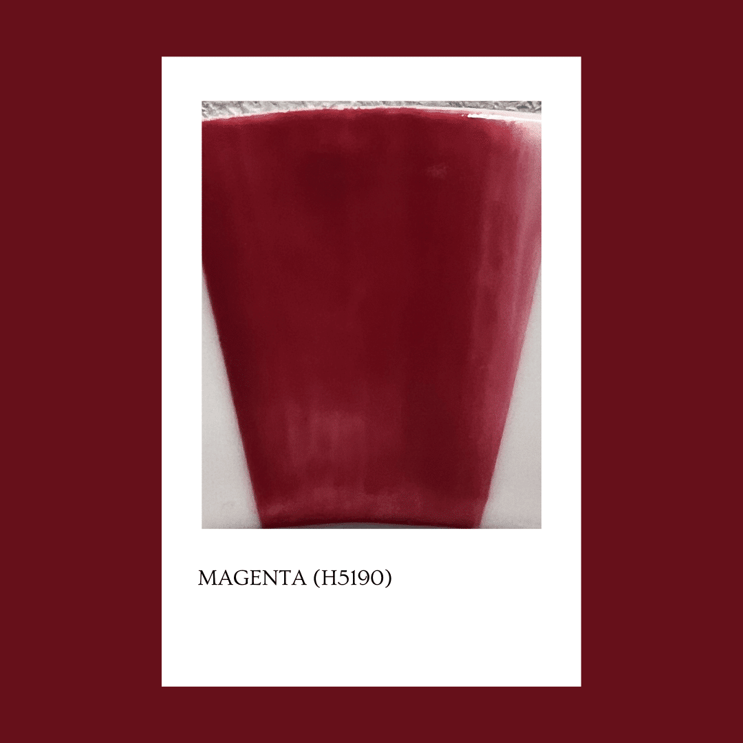 Taller de arte Verde Manzana Vajilla porcelana plato curso Pigmento Magenta (H5190) 5gr