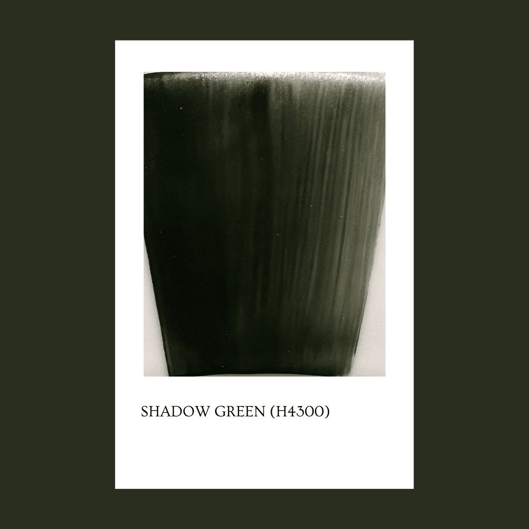 Taller de arte Verde Manzana Vajilla porcelana plato curso Pigmento Shadow Green (H4300) 5gr.