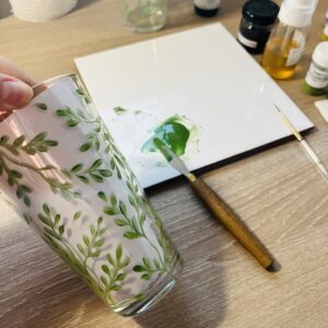 Clases de Pintura en cristal