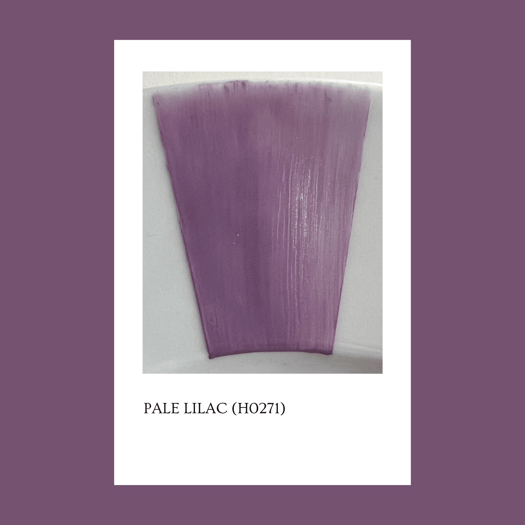 Taller de arte Verde Manzana Vajilla porcelana plato curso Pigmento Pale Lilac 5gr.