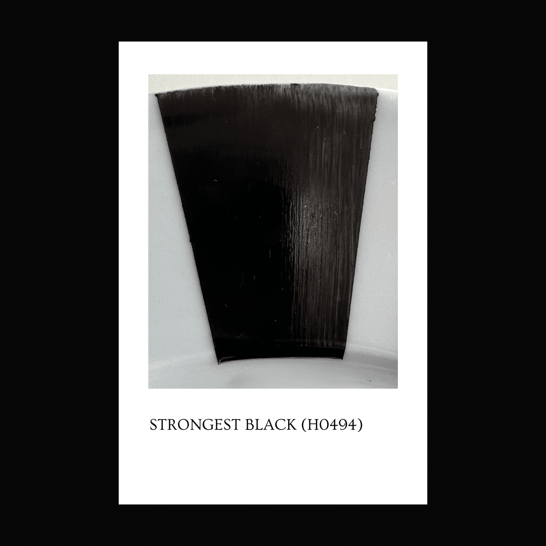 Taller de arte Verde Manzana Vajilla porcelana plato curso Pigmento Strongest Black 5gr