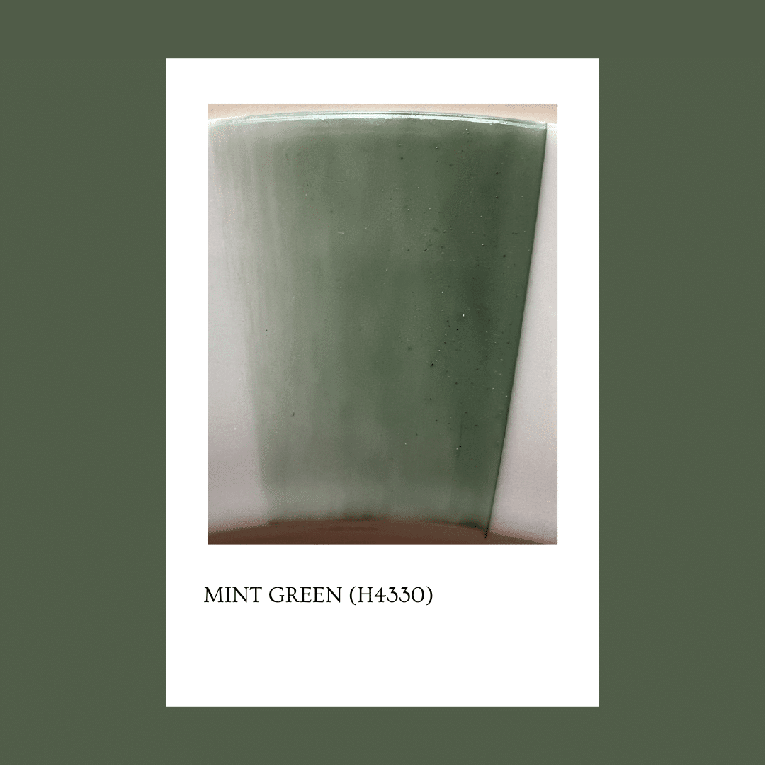 Taller de arte Verde Manzana Vajilla porcelana plato curso Pigmento Mint Green 5 gr
