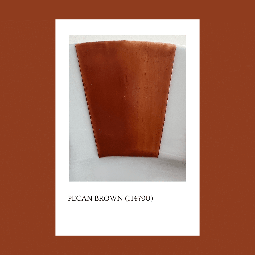 Taller de arte Verde Manzana Vajilla porcelana plato curso Pigmento Pecan Brown 5gr.