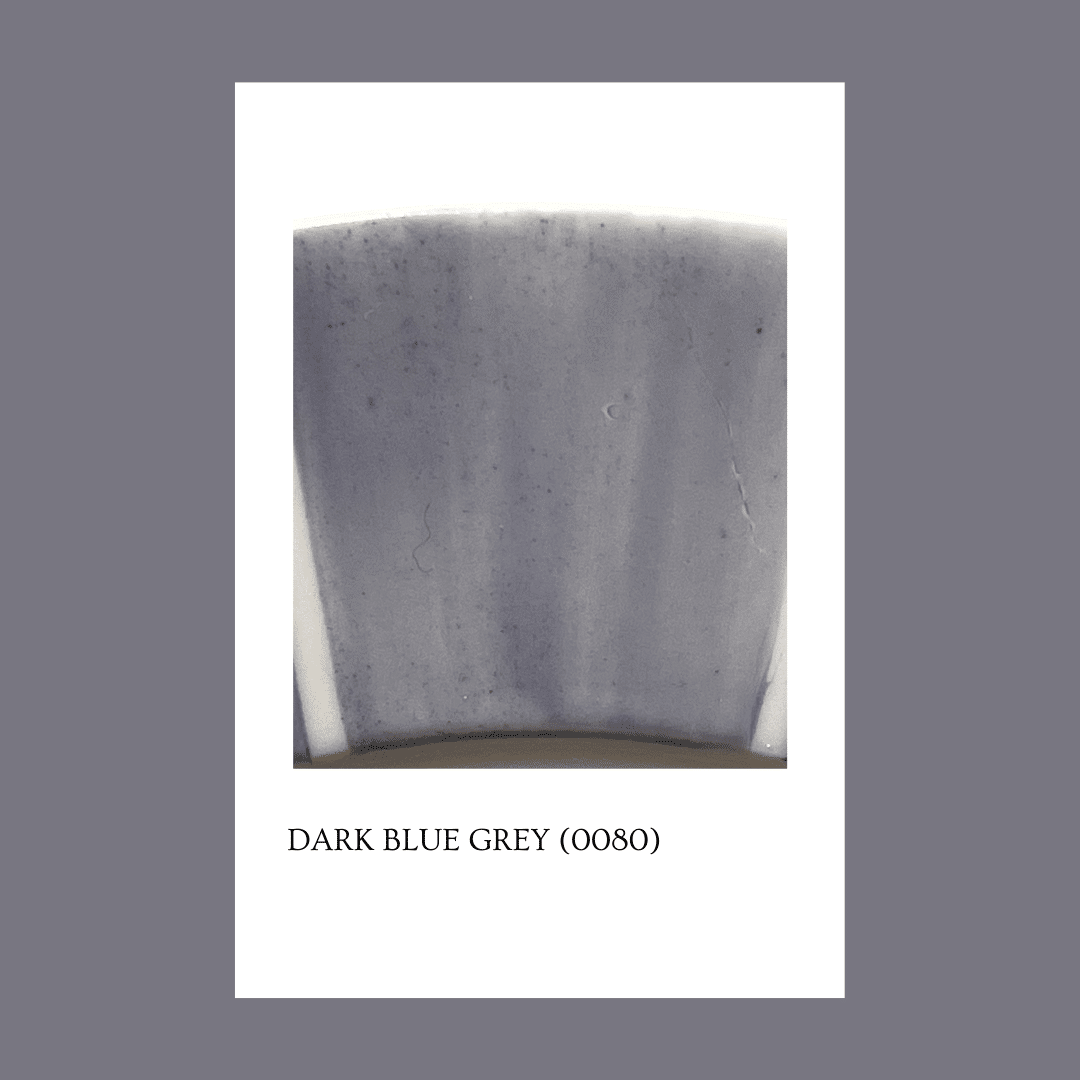 Taller de arte Verde Manzana Vajilla porcelana plato curso Pigmento Dark Blue Grey 5gr