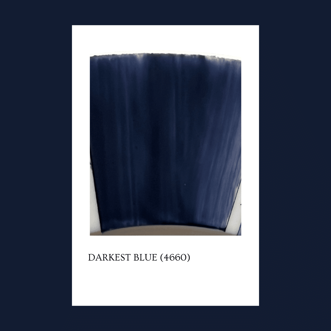 Taller de arte Verde Manzana Vajilla porcelana plato curso Pigmento Darkest Blue 5gr