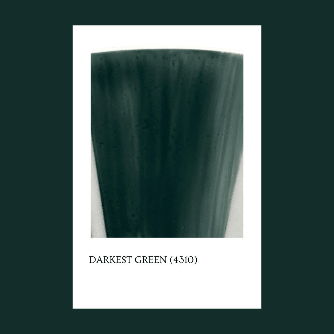 Taller de arte Verde Manzana Vajilla porcelana plato curso Pigmento Darkest Green 5gr