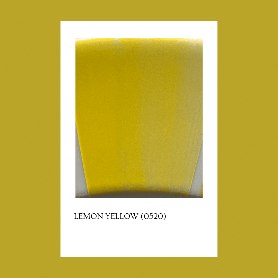 Taller de arte Verde Manzana Vajilla porcelana plato curso Pigmento Lemon Yellow 5gr