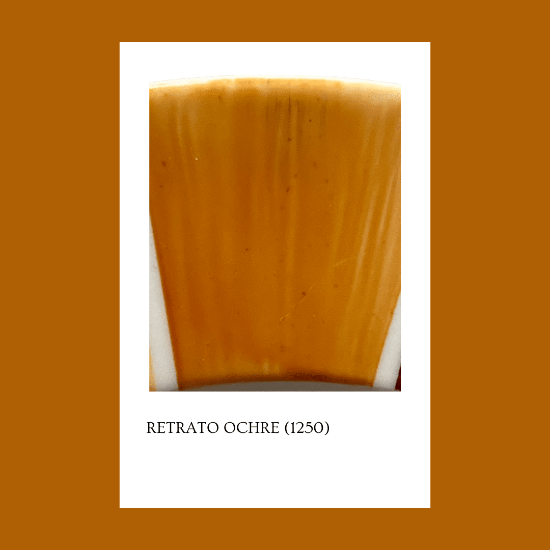 Taller de arte Verde Manzana Vajilla porcelana plato curso Pigmento Retrato Ochre 5gr
