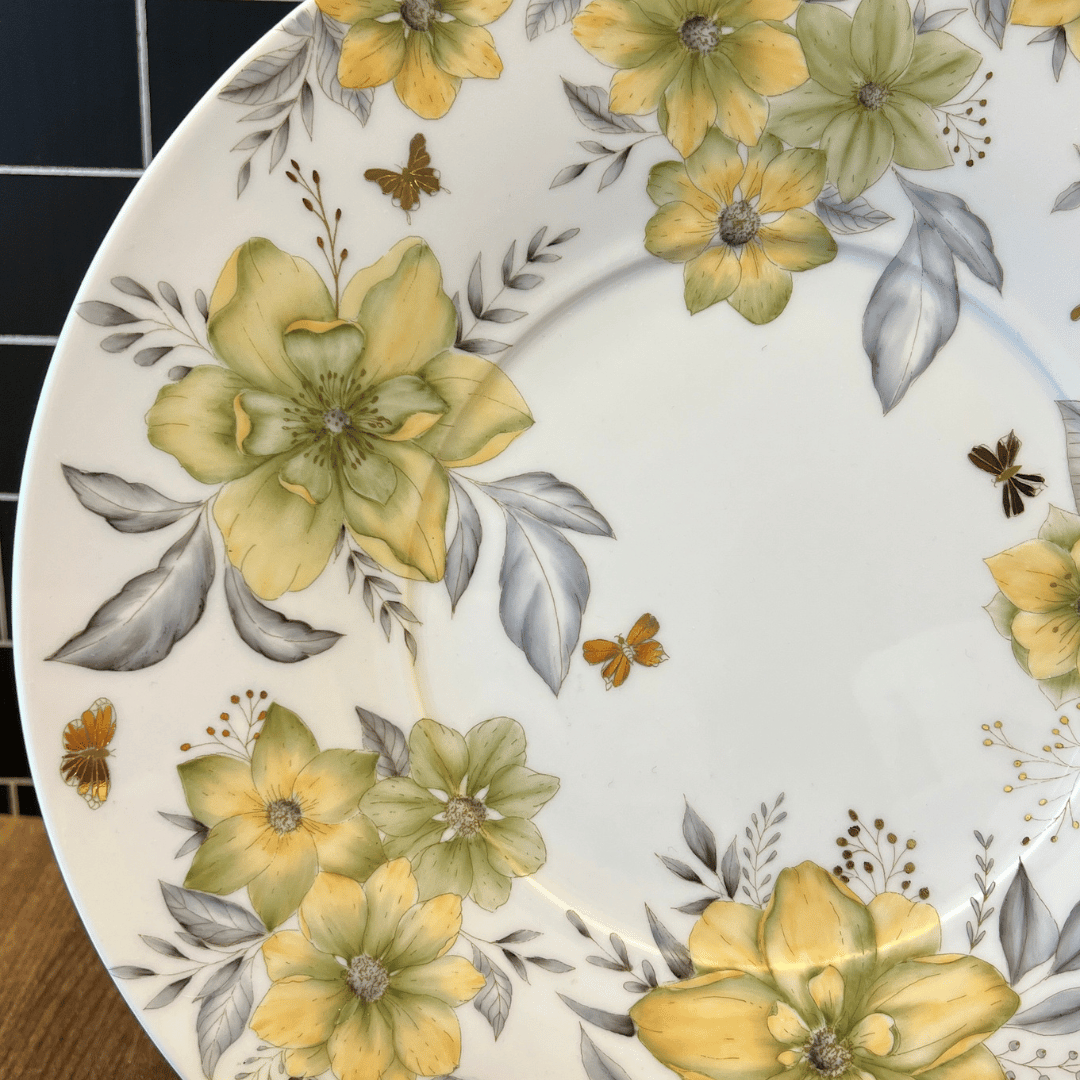 Taller de arte Verde Manzana Vajilla porcelana plato curso Nueva - Calca vitrificable para porcelana diseño 188 - Calidad Premium - Imagen 5