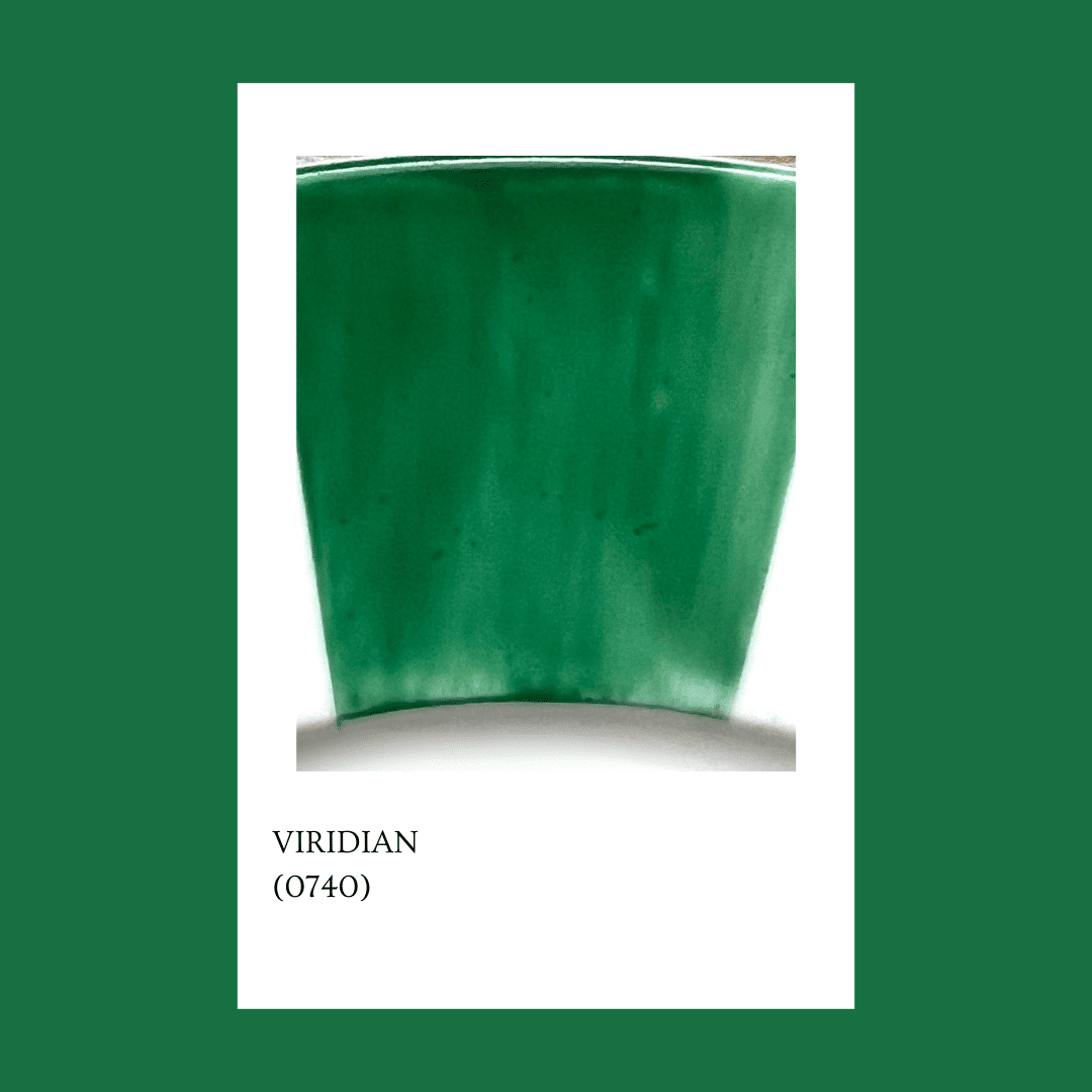 Taller de arte Verde Manzana Vajilla porcelana plato curso Pigmento Viridian 5gr